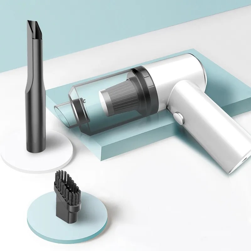 Cordless High-Power Handheld Vacuum with Multi-Surface Attachments